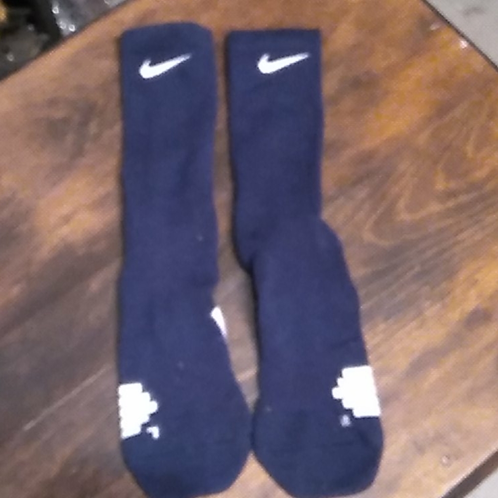 Nike DriFit Navy Blue Athletic Socks